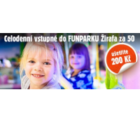 Celodenní vstupné do Funpark Žirafa | Odmaminky.cz