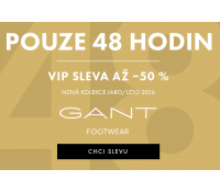 Sleva až 50% na boty GANT | Bibloo.cz