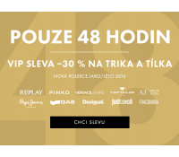 Sleva 30% na trička super značek | Bibloo.cz