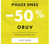 Sleva 50% na všechny boty (jaro/léto 2016) | Bibloo.cz