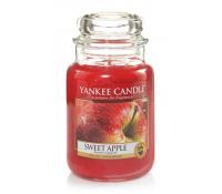 Yankee Candle vonná svíčka Sweet Apple, velká | Svetbytovychvuni.cz