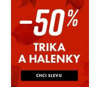 Sleva 50% na značková trička a halenky | Bibloo.cz