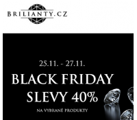 Sleva 40% na vybrané šperky s diamanty | Brilianty.cz