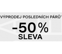 Sleva 50% na poslední páry + extra sleva | Deichmann