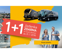 Akce 1+1 jízdenka zdarma | Leo Express