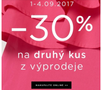 Extra sleva 30% na druhý kus z výprodeje | Mohito