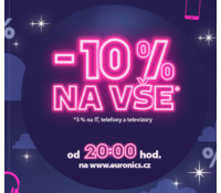 Noční nákupy se slevou 10% | Euronics