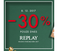 Sleva 30% na značku Replay | Bibloo.cz