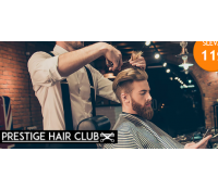 Luxusní péče pouze pro pány v Prestige hair clubu | Hyperslevy