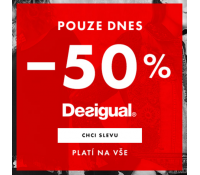 Bibloo - Sleva 50% na Desigual | Bibloo.cz