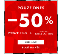 Bibloo - Sleva 50% na Versace | Bibloo.cz