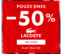 Bibloo - Sleva 50% na Lacoste | Bibloo.cz