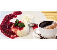 Parádní cappuccino nebo káva a dezert panna cotta | Slevomat