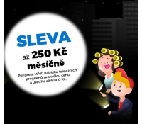 DigiTV - sleva 250 Kč na MAXI balíček | DigiTV