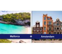 Trip 2v1: Mallorca + Amsterdam za 1 682 Kč | Flightics.com