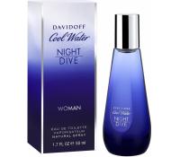 DAVIDOFF Cool Water For Woman Night Dive 80 ml | Leontyna.cz