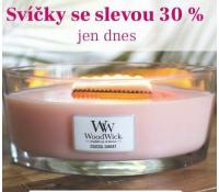 Sleva 30% na všechny svíčky | BigBrands.cz