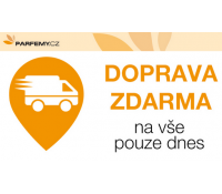 Doprava zdarma na vše  | Parfemy.cz