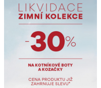 Sleva 30% na kotníkové boty | CCC boty