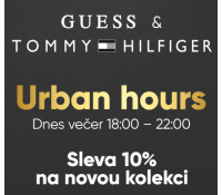 Sleva 10% na Tommy Hilfiger a Guess | Urbanstore.cz