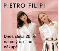 Pietro-Filipi - sleva 20% + DZ na vše | Pietro-Filipi.com