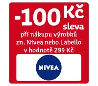 Sleva 100 Kč na zn. Nivea a Labello | Teta Drogerie