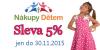 Sleva 5% na dětské oblečení | nakupy-detem.cz